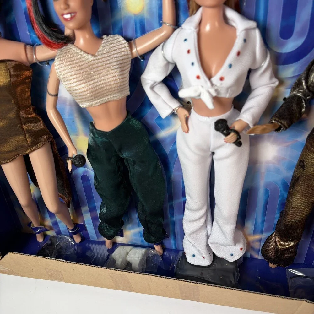 Vintage Spice Girls Spice World Superstar Collection Dolls 5-Pack in Box 1998